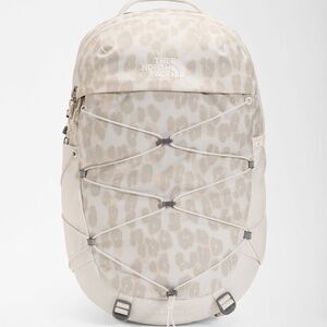 The North Face Women’s Borealis 27 Liter Backpack In Silver Grey Leopard Print